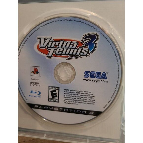Virtua Tennis 3 (Sony PlayStation 3, PS3,  2007) - Picture 8 of 8
